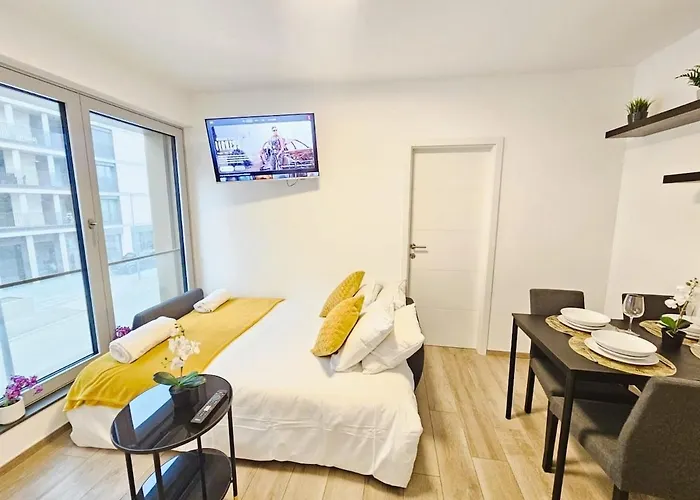 アパート Luxury 1 Bedroom Flat With Parking